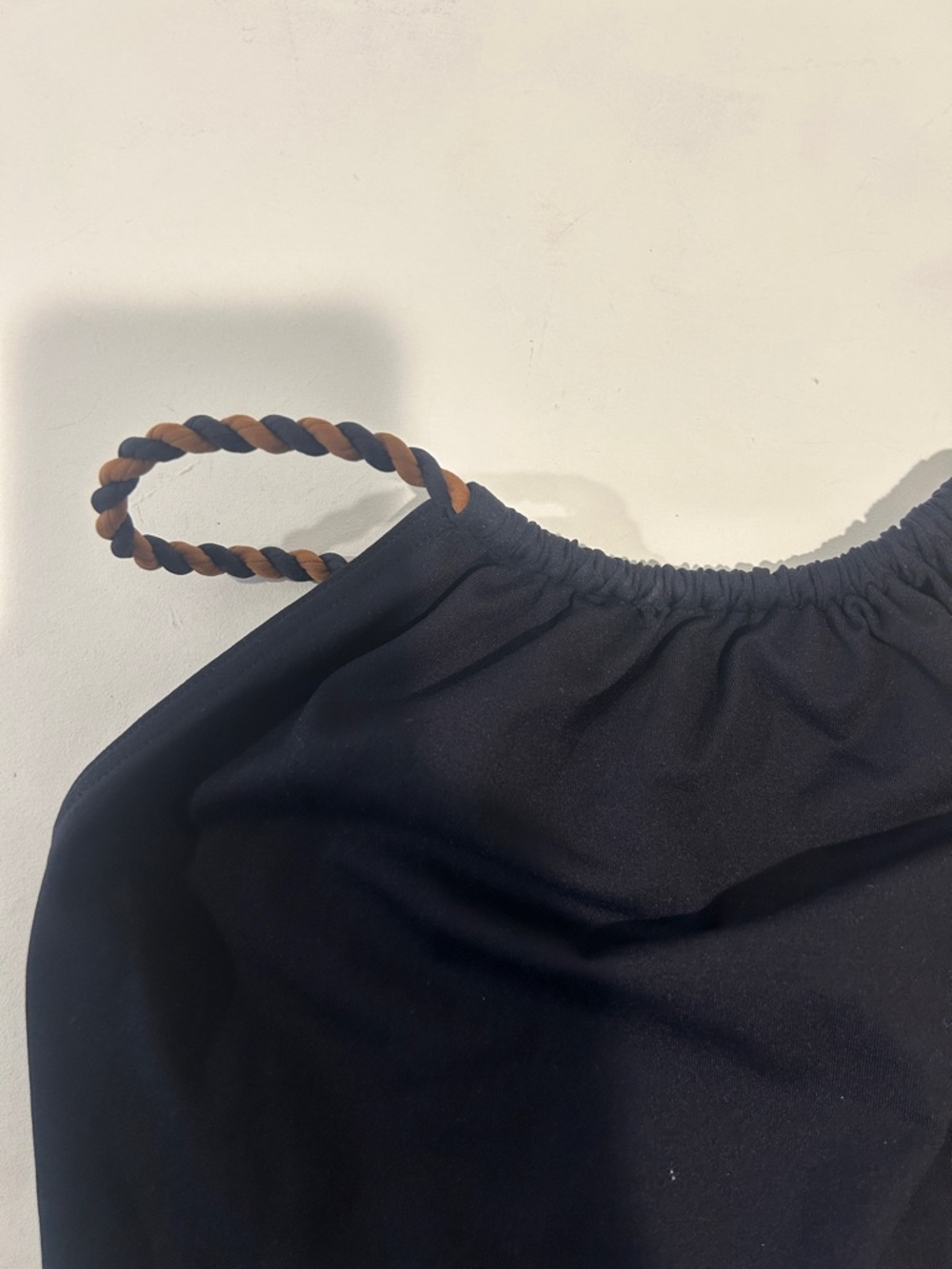ERES Classic Black One-Piece Swimsuit with Braided Straps - Picture 2 of 5